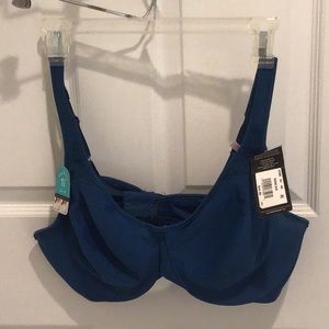 Bali passion for comfort minimizer DF3385 bra  oceanic blue new w/tags $15
